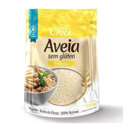 Farinha de Aveia sem Glúten 200 - Cereal Crock