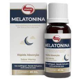 Melatonina  Gotas frasco- 20ml - Vitafor