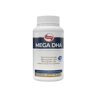 Mega DHA 120 capsulas 100mg - Vitafor