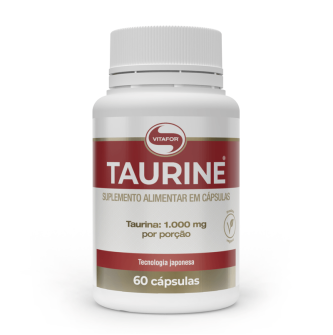 Taurine - 60 cap - Vitafor